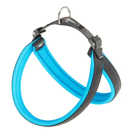 Ferplast AGILA FLUO 5 BLUE Шлея, нейлон