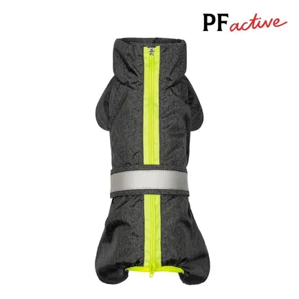Дощовик Pet Fashion «Rain» для такс, розмір M, сірий