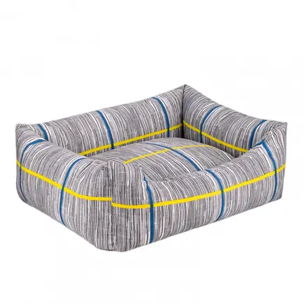 Лежак для Тварин BronzeDog Comfort Прямокутний Сірий S