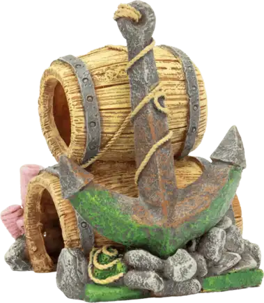Декорація для акваріума SF DECO BARREL ANCHOR (A4022050)
