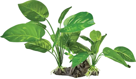 REPTO PLANT ON DECO DARK GREEN (R5100430) Штучна рослина для тераріума
