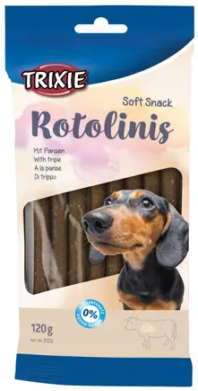 Ласощі Trixie Soft Snack Rotolinis для собак, рубець, 120 г