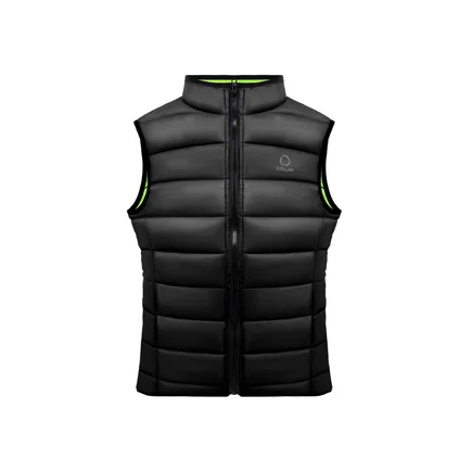 Жилет Сollar Vest чоловічий, розмір XL, чорно-салатовий