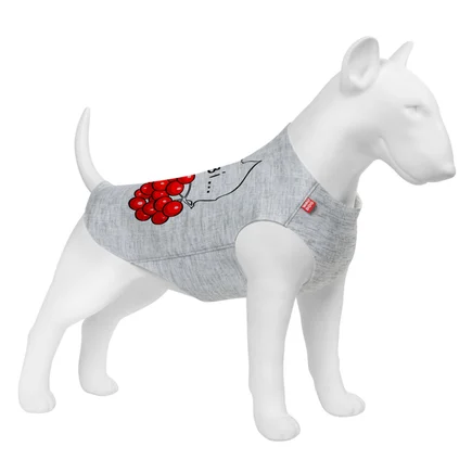 Майка для собак WAUDOG Clothes малюнок "Калина", S40, B 50-56 см, С 29-34 см