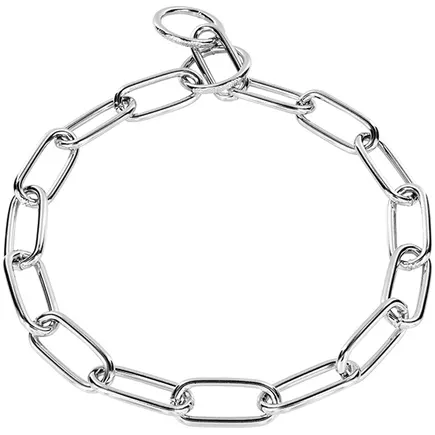 Sprenger Collar Long Link СПРЕНГЕР НАШИЙНИК для собак, довга ланка 4мм, хромована сталь 4 мм, 69 см