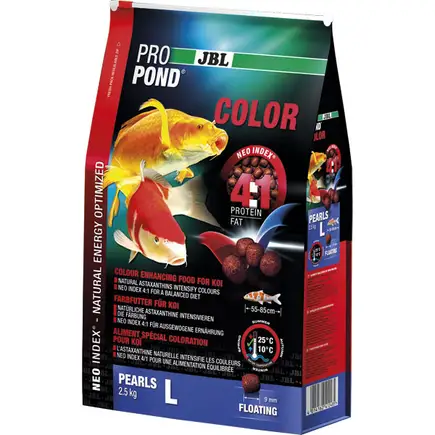 JBL (ДжБЛ) ProPond Color корм пластівці для всіх видів ставкової риби L, 5.0кг.