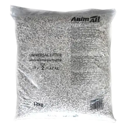 Деревний наповнювач AnimAll для котів, 12 кг