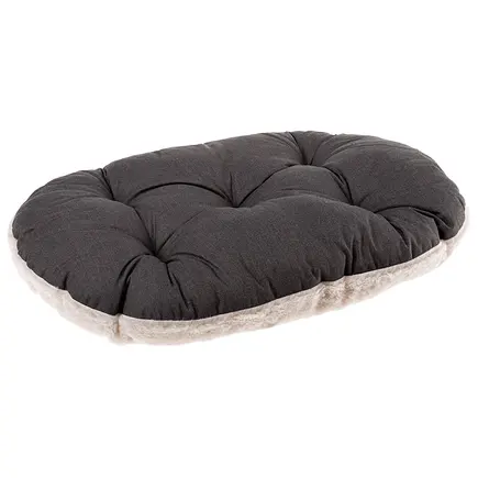 Ferplast RELAX 78/8F C BROWN-BEIGE Подушка, бавовна+штуч хутро