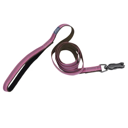 Coastal K9 Explorer Leash КОСТАЛ К9 ЕКСПЛОРЕР світловідбивний повідець для собак, 1.6смХ1.8м Рожевий
