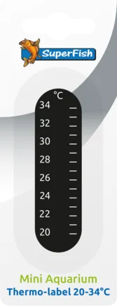 Термометр-наклейка акваріумний SF AQUARIUM THERMO LABEL 20-34°C (A4060504)