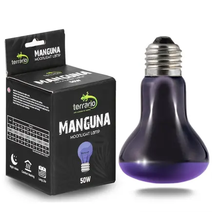 Нічна лампа з підігрівом Terrario Manguna Moonlight Lamp 50W (TR-MANGUNA-50W)