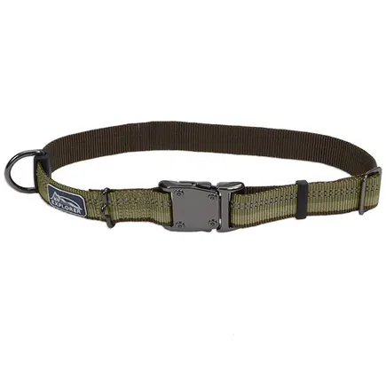 Coastal K9 Explorer Collar КОСТАЛ К9 ЕКСПЛОРЕР світловідбивний нашийник для собак, 2.5х46-66см Папороть