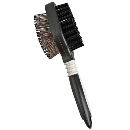 Flamingo Groo’Me Bristle Brush&Pin S ФЛАМІНГО ГРУМІ БРІСТЛ ЩІТКА ДВУСТОРОННЯ для собак та котів маленький