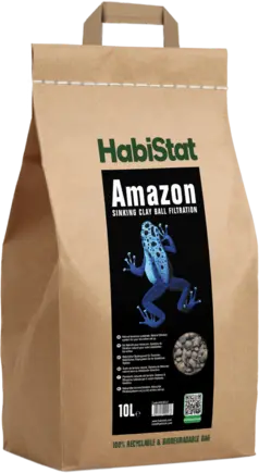 HABISTAT AMAZON SINKING CLAY BALL FILTRATION SUBSTRATE 10 LITRES (R4100045) глиняний субстрат для тераріума