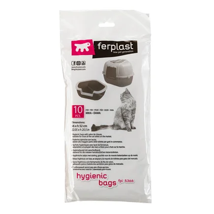 Ferplast FPI 5366 Мішок гігієнічний для туалету (x10)