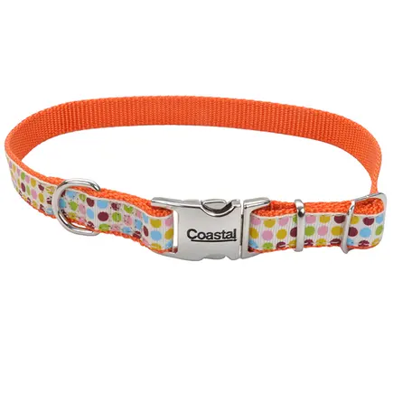 Coastal Pet Attire Ribbon КОСТАЛ РІББОН нашийник для собак, 1.6х46см Крапка