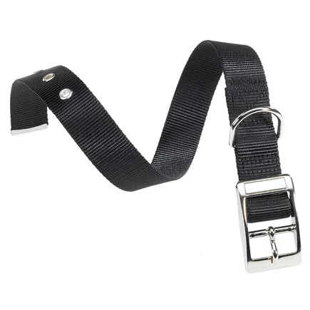 Ferplast CLUB CF25/53 BLACK Нашийник дірчатий, нейлон