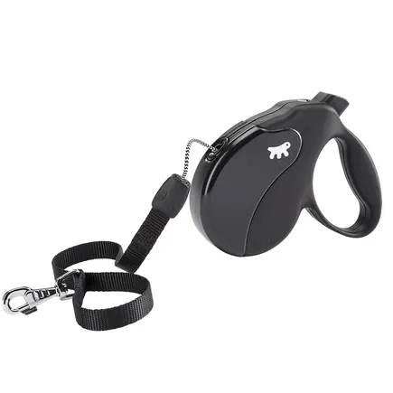 Ferplast AMIGO M CORD BLACK Рулетка-поводок зі шнуром