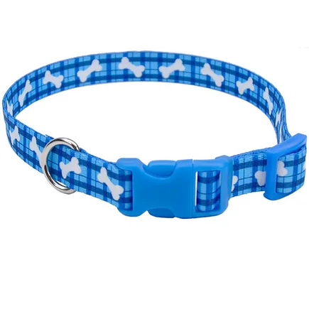 Coastal Pet Attire Styles КОСТАЛ СТАЙЛС нашийник для собак, 2.5х46-66см Клітинка з кісточкою