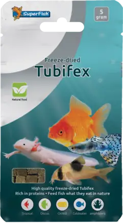 Сублімований корм для риб SF FREEZE DRIED TUBIFEX 5 GRAM (A3040025)