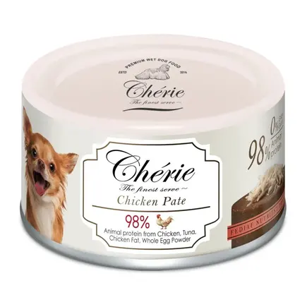 Вологий корм для собак Cherie Dog Chicken Pate паштет з куркою, 80 г