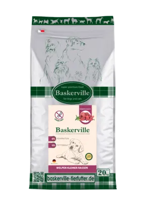 Baskerville HF Getreidefrei Welpen kleine Rassen Сухий корм для цуценят мілких порід, 20 кг