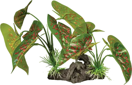 REPTO PLANT ON DECO ELEPHANT RED (R5100435) Штучна рослина для тераріума