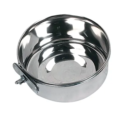 Flamingo Feeding Bowl With Nut ФЛАМІНГО годівниця для гризунів та птахів, навісна з гайкою d 12 см