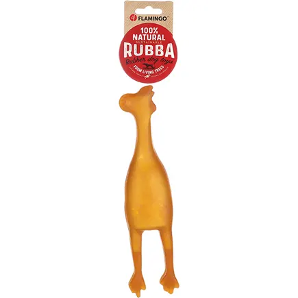 Flamingo Rubba Chicken ФЛАМІНГО КУРКА іграшка для собак 27(Д) х 6.3(Ш) х 5.3(В) см