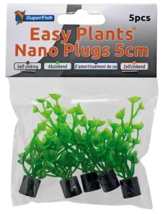 Штучна рослина для акваріума SF EASY PLANTS NANO PLUG 5 CM 5 PCS (A4070130)