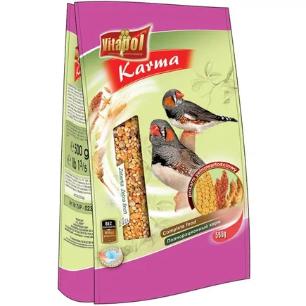 Корм Vitapol для зебровой амадини, 500 г