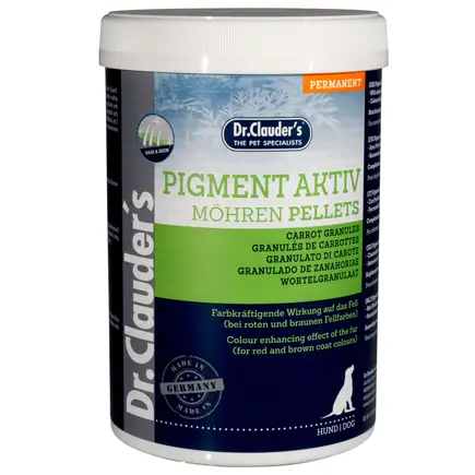 Вітамінно-мінеральний комплекс для собак Dr.Clauder’s Pigment Active Carrot Pellets для посилення пігментації собак червоних, рудих, коричневих окрасів, 600 г