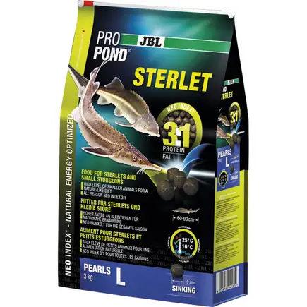 JBL (ДжБЛ) ProPond Sterlet корм для стерляді та осетрових L, 3.0кг.