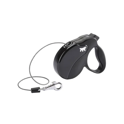 Ferplast AMIGO MINI COR BLACK Рулетка-поводок зі шнуром чорна