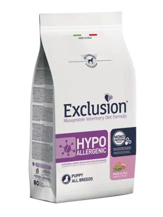 Exclusion Hypoallergenic Puppy All Breed зі свининою для цуценят всіх порід з харчовою алергією 2 кг
