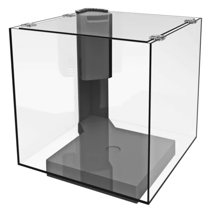 Акваріум скляний з підставкою чорний SF QUBIQ 60 BLACK EMPTY TANK + BASE (A4050919)
