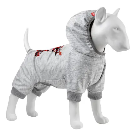 Комбінезон для собак WAUDOG Clothes малюнок "Харлі Квінн", софтшелл, L55, B 69-76 см, С 46-52 см