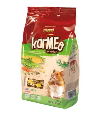 Преміум корм Vitapol Karmeo для хом'яків, 400 г