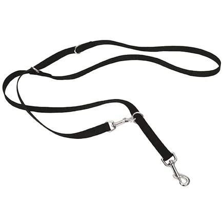 Coastal Multi-Function Dog Leash КОСТАЛ ПЕРЕСТІБКА універсальний повідець для собак Чорний