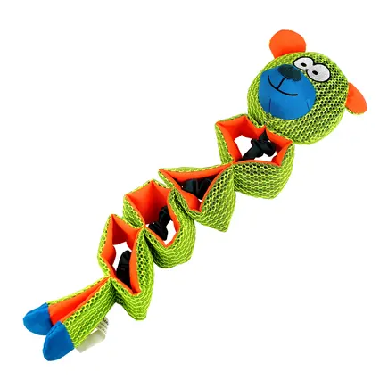 Іграшка Barksi Strong Mesh Ведмідь з пищалкою 3-D сітка 40 см