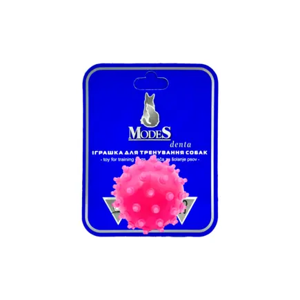М'яч Міна рожевий розмір XS-4 см, Дента (Denta) іграшка для собак MODES