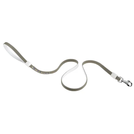 Ferplast LUX G15/120 GREY-WHITE Повідець, екошкіра
