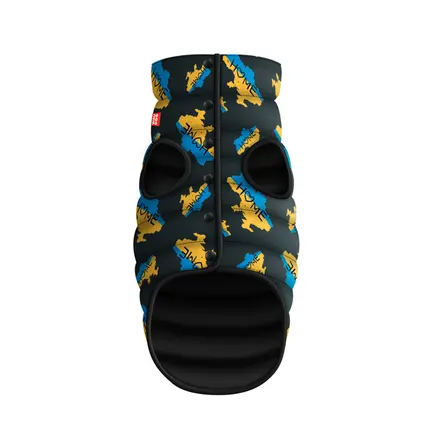 Курточка для собак WAUDOG Clothes малюнок "Дім", S30, В 58-62 см, С 42-46 см