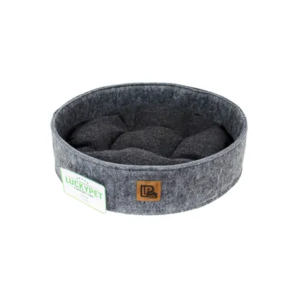 Лежак "Дольче" № 4, сірий., Lucky Pet, 50х12