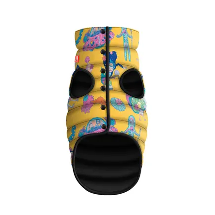 Курточка для собак WAUDOG Clothes малюнок "Рік та Морті 3", S30, В 58-62 см, С 42-46 см