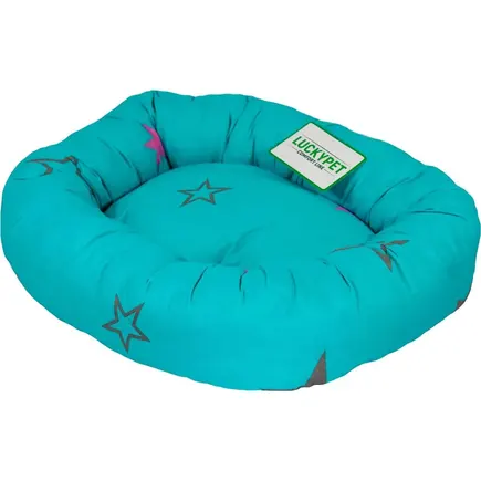 Лежак Вольт №1 Бірюзовий Lucky Pet, 42x52x10