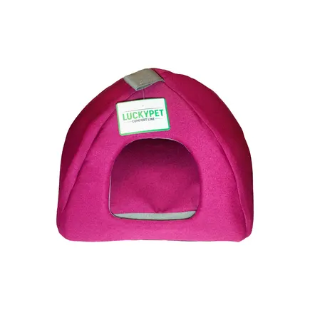 Юрта Мія №1 Фуксія Lucky Pet, 39х39х31