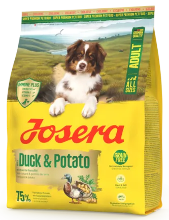 Корм для собак Josera Adult Duck & Potato (Ente&Kartoffel) 3 кг
