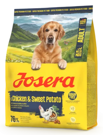 Корм для собак Josera Chicken & Sweet Potato Adult Medi/Maxi (Nature Energetic) 3 кг