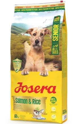 Корм для собак Josera Senior Salmon & Rice All Sizes (SeniorPlus) 12,5 кг